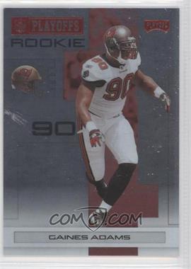 2007 Playoff NFL Playoffs - [Base] - Red Metalized #112 - Gaines Adams /399