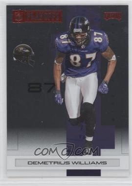 2007 Playoff NFL Playoffs - [Base] - Red Metalized #9 - Demetrius Williams /399