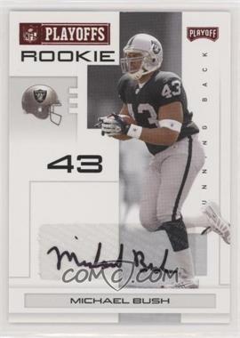 2007 Playoff NFL Playoffs - [Base] - Red Signatures #124 - Michael Bush /25 [EX to NM]