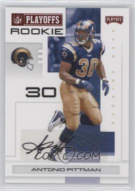 2007 Playoff NFL Playoffs - [Base] - Red Signatures #134 - Antonio Pittman /100