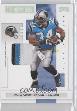 2007 Playoff NFL Playoffs - [Base] - Silver Materials Prime #14 - DeAngelo Williams /15