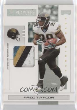 2007 Playoff NFL Playoffs - [Base] - Silver Materials Prime #46 - Fred Taylor /15
