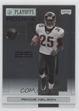 2007 Playoff NFL Playoffs - [Base] - Silver Metalized #145 - Reggie Nelson /249 [Poor to Fair]
