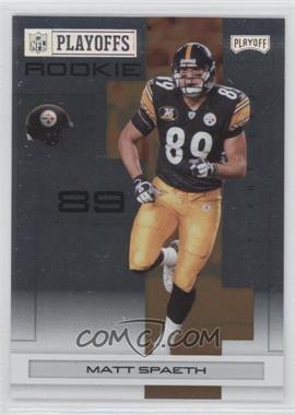 2007 Playoff NFL Playoffs - [Base] - Silver Metalized #179 - Matt Spaeth /249