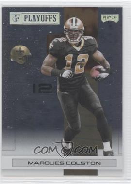 2007 Playoff NFL Playoffs - [Base] - Silver Metalized #61 - Marques Colston /249