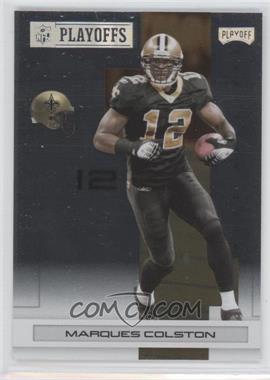 2007 Playoff NFL Playoffs - [Base] - Silver Metalized #61 - Marques Colston /249