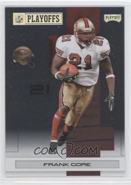 2007 Playoff NFL Playoffs - [Base] - Silver Metalized #86 - Frank Gore /249