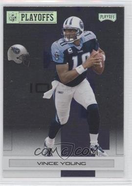 2007 Playoff NFL Playoffs - [Base] - Silver Metalized #97 - Vince Young /249