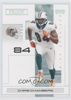 2007 Playoff NFL Playoffs - [Base] - Silver Proof #52 - Chris Chambers /50