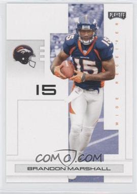 2007 Playoff NFL Playoffs - [Base] #31 - Brandon Marshall