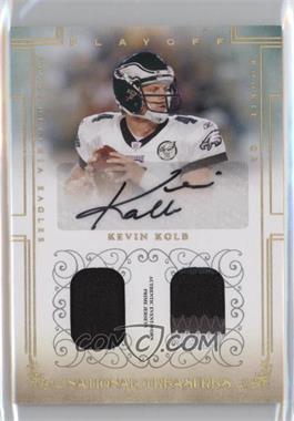 2007 Playoff National Treasures - [Base] - Combo Signature Gold Prime Materials #121 - Rookie - Kevin Kolb /10