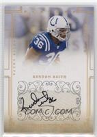 Rookie Signatures Non RPS - Kenton Keith #/49