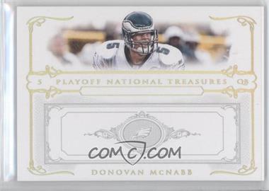 2007 Playoff National Treasures - [Base] - Gold #8 - Donovan McNabb /5