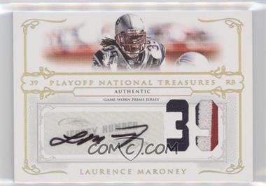 2007 Playoff National Treasures - [Base] - Jersey Number Prime Signatures #20 - Laurence Maroney /39