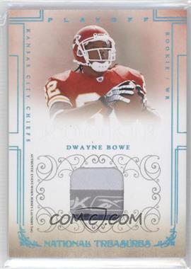 2007 Playoff National Treasures - [Base] - Prime Materials Laundry Tags #111 - Rookie - Dwayne Bowe /10