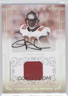 2007 Playoff National Treasures - [Base] - Signature Materials Silver #112 - Rookie - Gaines Adams /49