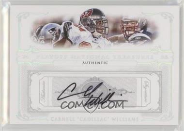 2007 Playoff National Treasures - [Base] - Silver Signatures #25 - Carnell "Cadillac" Williams /50