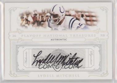 2007 Playoff National Treasures - [Base] - Silver Signatures #68 - Lydell Mitchell /50