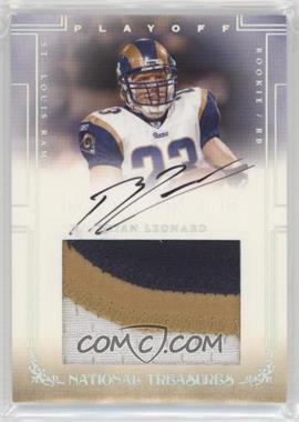 2007 Playoff National Treasures - [Base] #106 - Rookie - Brian Leonard /99