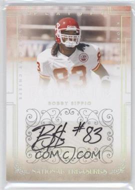 2007 Playoff National Treasures - [Base] #163 - Rookie Signatures Non RPS - Bobby Sippio /299