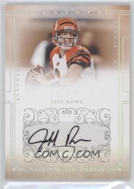 2007 Playoff National Treasures - [Base] #180 - Rookie Signatures Non RPS - Jeff Rowe /299