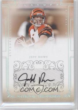 2007 Playoff National Treasures - [Base] #180 - Rookie Signatures Non RPS - Jeff Rowe /299