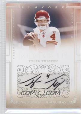 2007 Playoff National Treasures - [Base] #196 - Rookie Signatures Non RPS - Tyler Thigpen /99