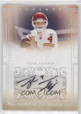 2007 Playoff National Treasures - [Base] #196 - Rookie Signatures Non RPS - Tyler Thigpen /99