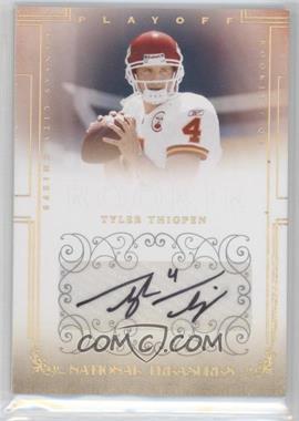 2007 Playoff National Treasures - [Base] #196 - Rookie Signatures Non RPS - Tyler Thigpen /99