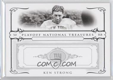 2007 Playoff National Treasures - [Base] #59 - Ken Strong /100