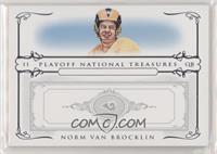 Norm Van Brocklin #/100