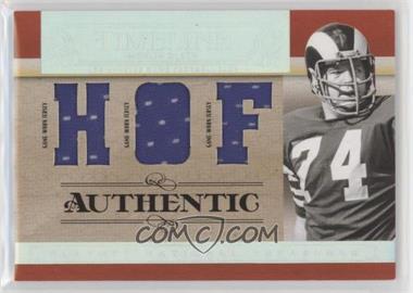 2007 Playoff National Treasures - Timeline - HOF Jersey #T-MO - Merlin Olsen /25