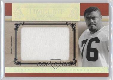 2007 Playoff National Treasures - Timeline - Jumbos #T-RG - Rosey Grier /25