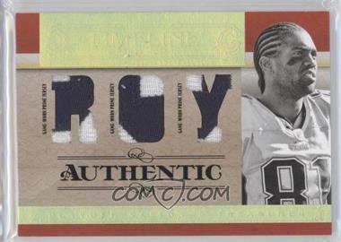 2007 Playoff National Treasures - Timeline - ROY Jersey Prime #T-RM.1 - Randy Moss /25