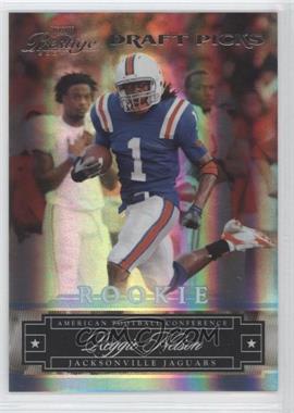 2007 Playoff Prestige - [Base] - Draft Picks Light Blue #199 - Reggie Nelson /999