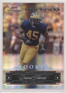 2007 Playoff Prestige - [Base] - Draft Picks Light Blue #226 - David Harris /999