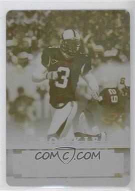 2007 Playoff Prestige - [Base] - Printing Plate Yellow #196 - A.J. Davis /1