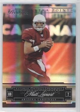 2007 Playoff Prestige - [Base] - Xtra Points Purple #4 - Matt Leinart /50