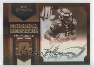 2007 Playoff Prestige - Gridiron Heritage - Holo-Foil #GH-11 - Brian Westbrook /25