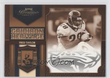 2007 Playoff Prestige - Gridiron Heritage #GH-20 - Fred Taylor