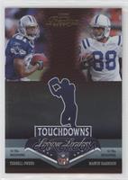 Marvin Harrison, Terrell Owens [EX to NM] #/100