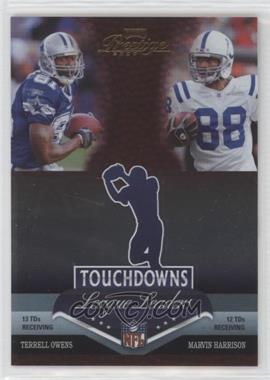 2007 Playoff Prestige - League Leaders - Foil #LL-18 - Marvin Harrison, Terrell Owens /100 [EX to NM]