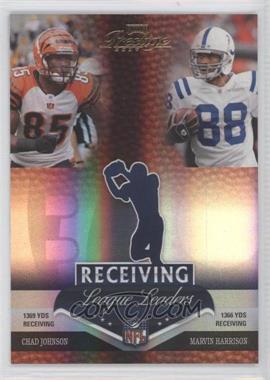 2007 Playoff Prestige - League Leaders - Holo-Foil #LL-11 - Chad Johnson, Marvin Harrison /25