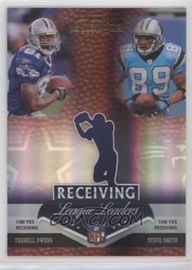 2007 Playoff Prestige - League Leaders - Holo-Foil #LL-15 - Terrell Owens, Steve Smith /25