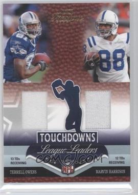 2007 Playoff Prestige - League Leaders - Materials #LL-18 - Marvin Harrison, Terrell Owens /250