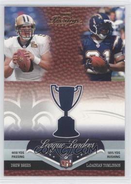 2007 Playoff Prestige - League Leaders #LL-21 - Drew Brees, LaDainian Tomlinson, Peyton Manning, Larry Johnson