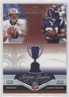 Drew Brees, LaDainian Tomlinson, Peyton Manning, Larry Johnson