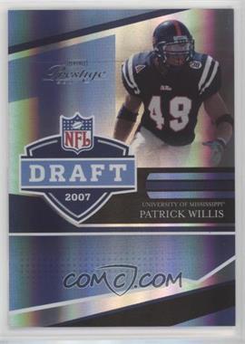 2007 Playoff Prestige - NFL Draft - Holo-Foil #NFLD-34 - Patrick Willis /25