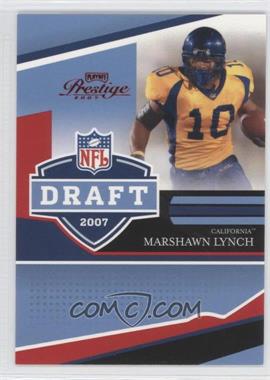 2007 Playoff Prestige - NFL Draft - Red #NFLD-6 - Marshawn Lynch