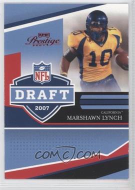 2007 Playoff Prestige - NFL Draft - Red #NFLD-6 - Marshawn Lynch